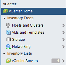 5-vCenter Server Inventory List