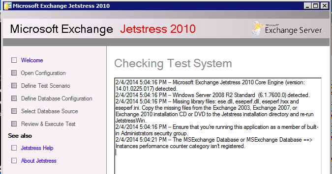 01-Missing files - jetstress 2010