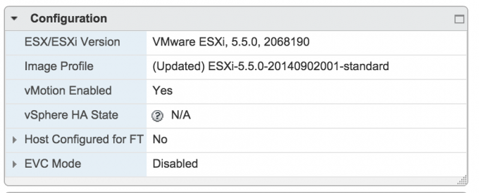 Management cluster version