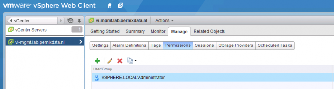 2-vCenter permissions